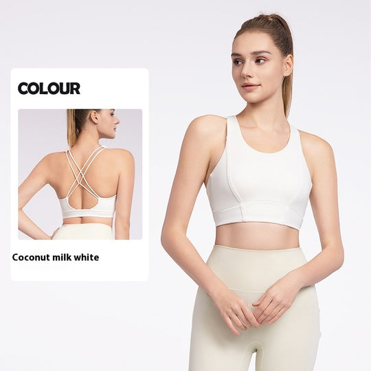 FlexFlow Women's Padded Yoga Sports Bra