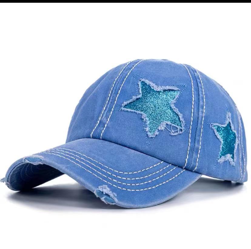 UrbanEdge Women's Vintage Distressed Baseball Cap