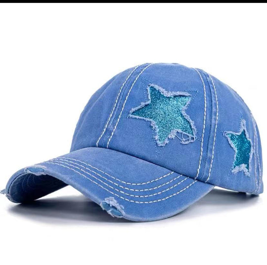 UrbanEdge Women's Vintage Distressed Baseball Cap