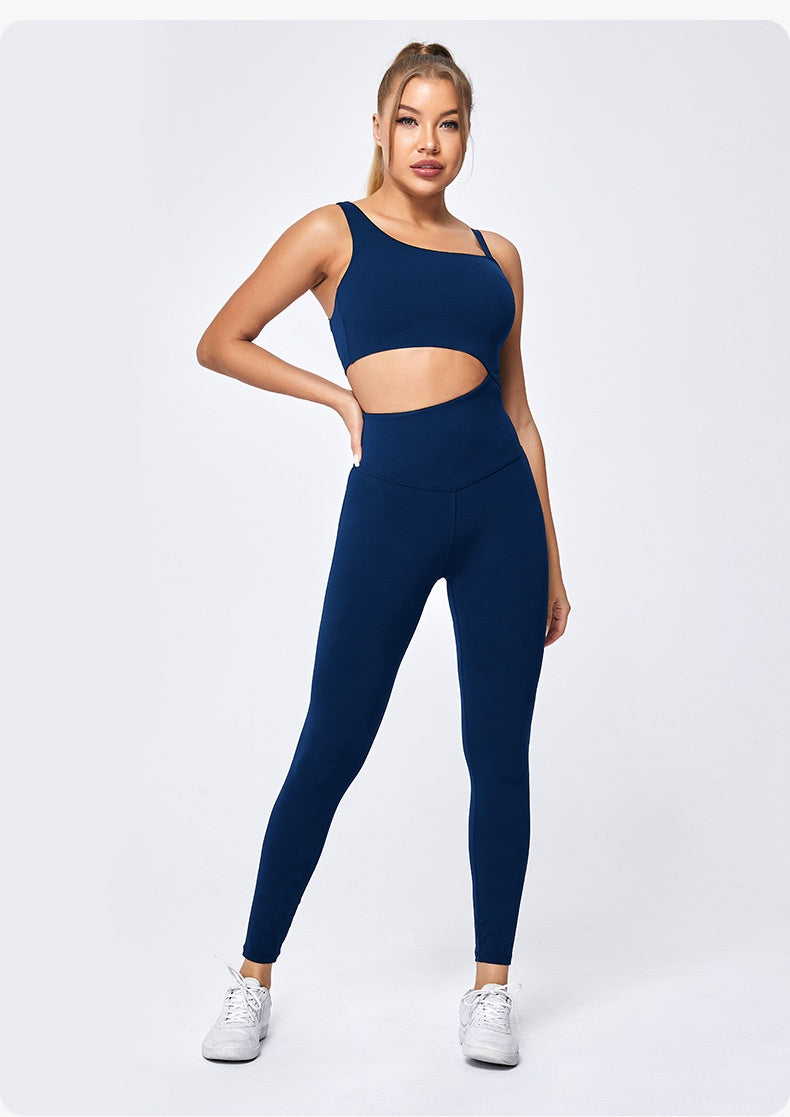 SculptEase Women's Seamless Yoga Jumpsuit