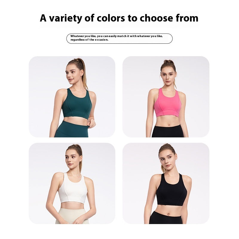 FlexFlow Women's Padded Yoga Sports Bra