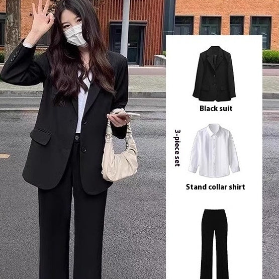 ElegantEdge Women's Professional Work Blazer Set