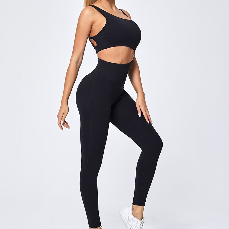 SculptEase Women's Seamless Yoga Jumpsuit