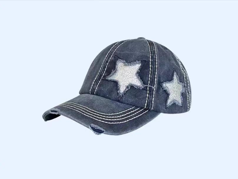 UrbanEdge Women's Vintage Distressed Baseball Cap