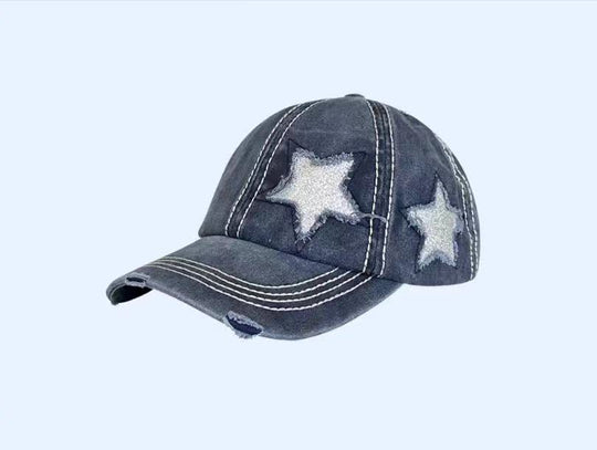 UrbanEdge Women's Vintage Distressed Baseball Cap