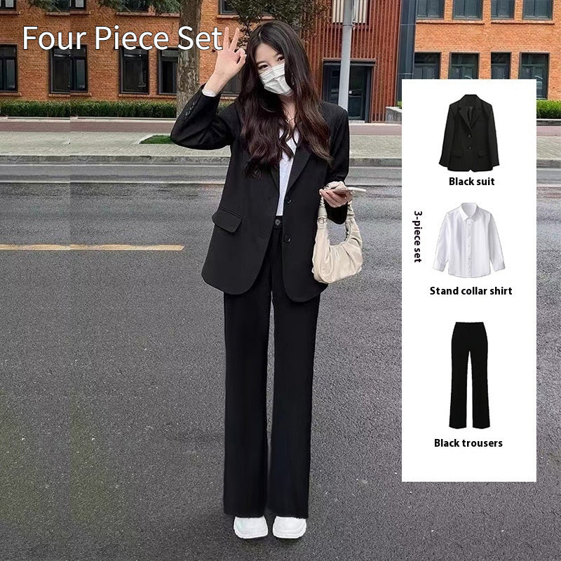 ElegantEdge Women's Professional Work Blazer Set
