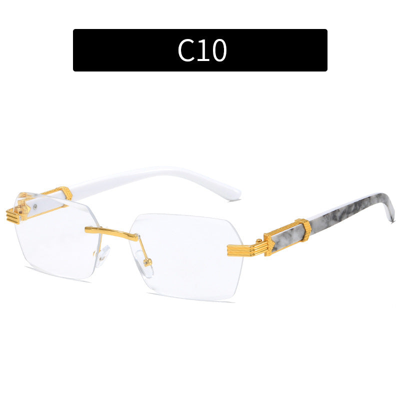 OceanView Women's Rimless Ocean Lens Sunglasses