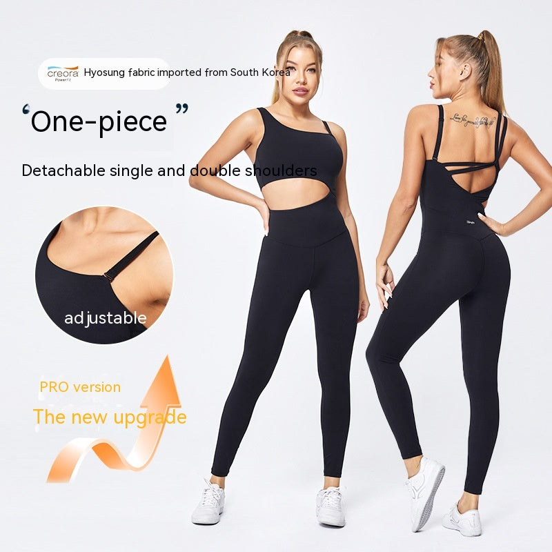 SculptEase Women's Seamless Yoga Jumpsuit
