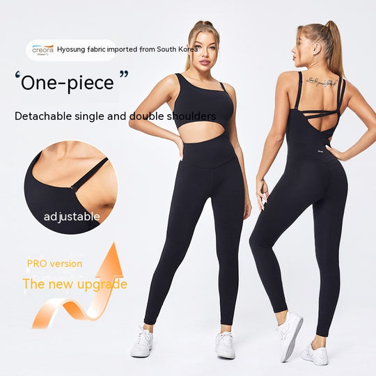 SculptEase Women's Seamless Yoga Jumpsuit